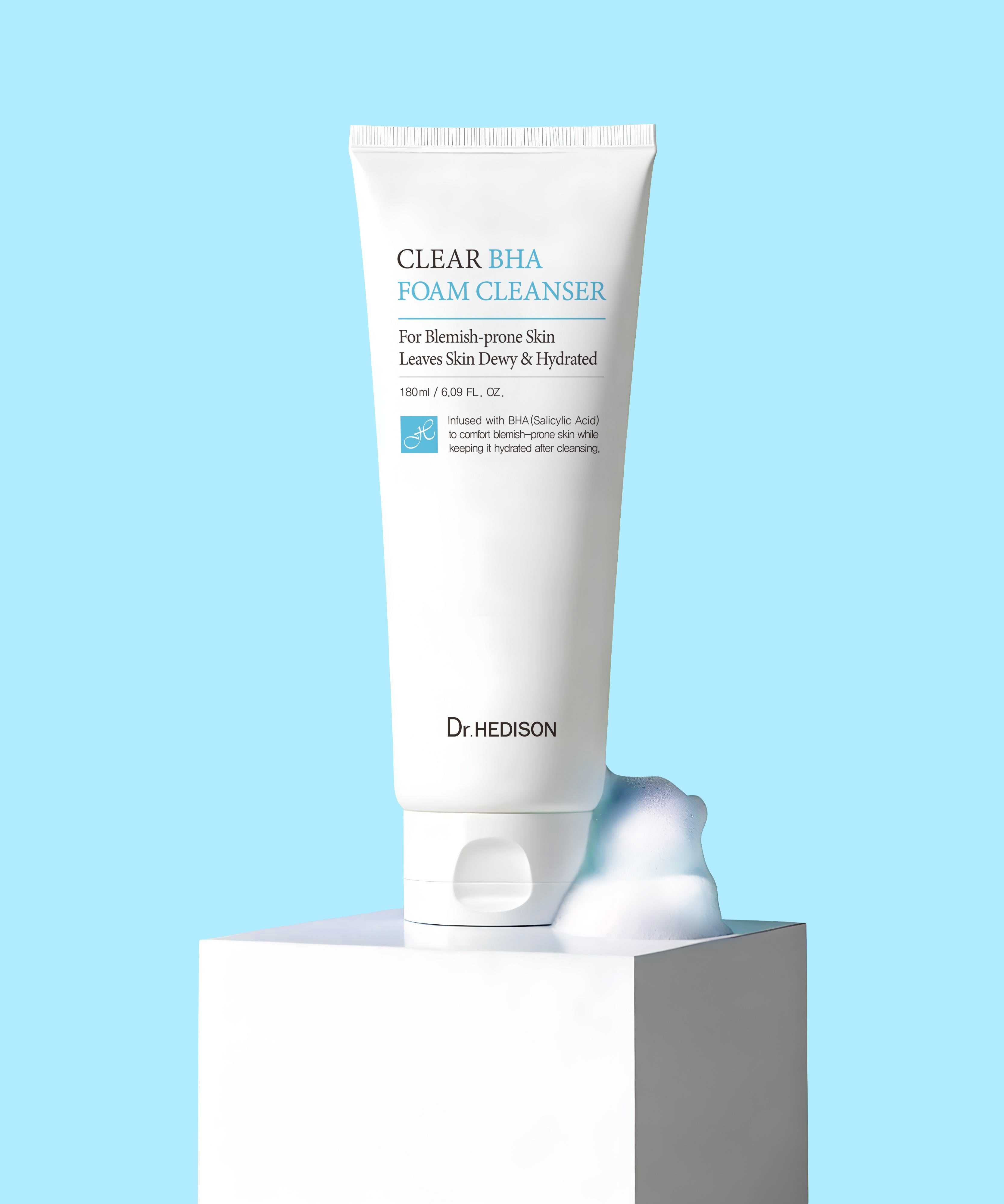 Dr. Hedison Clear BHA Foam Cleanser - Korelume