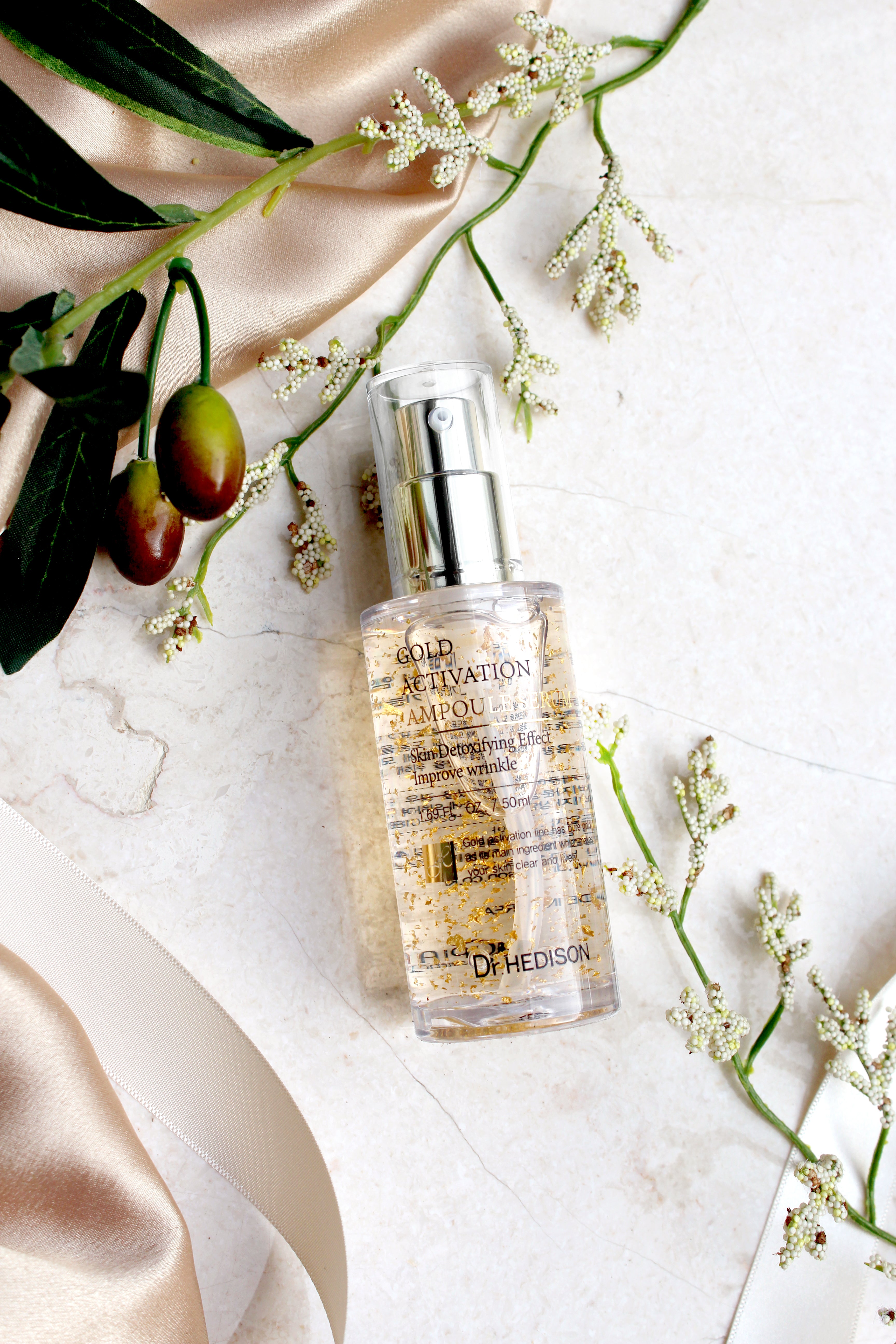 Dr. Hedison Gold Activation Ampoule Serum — 24K Altın Ampul Serum | 50 ml - Korelume