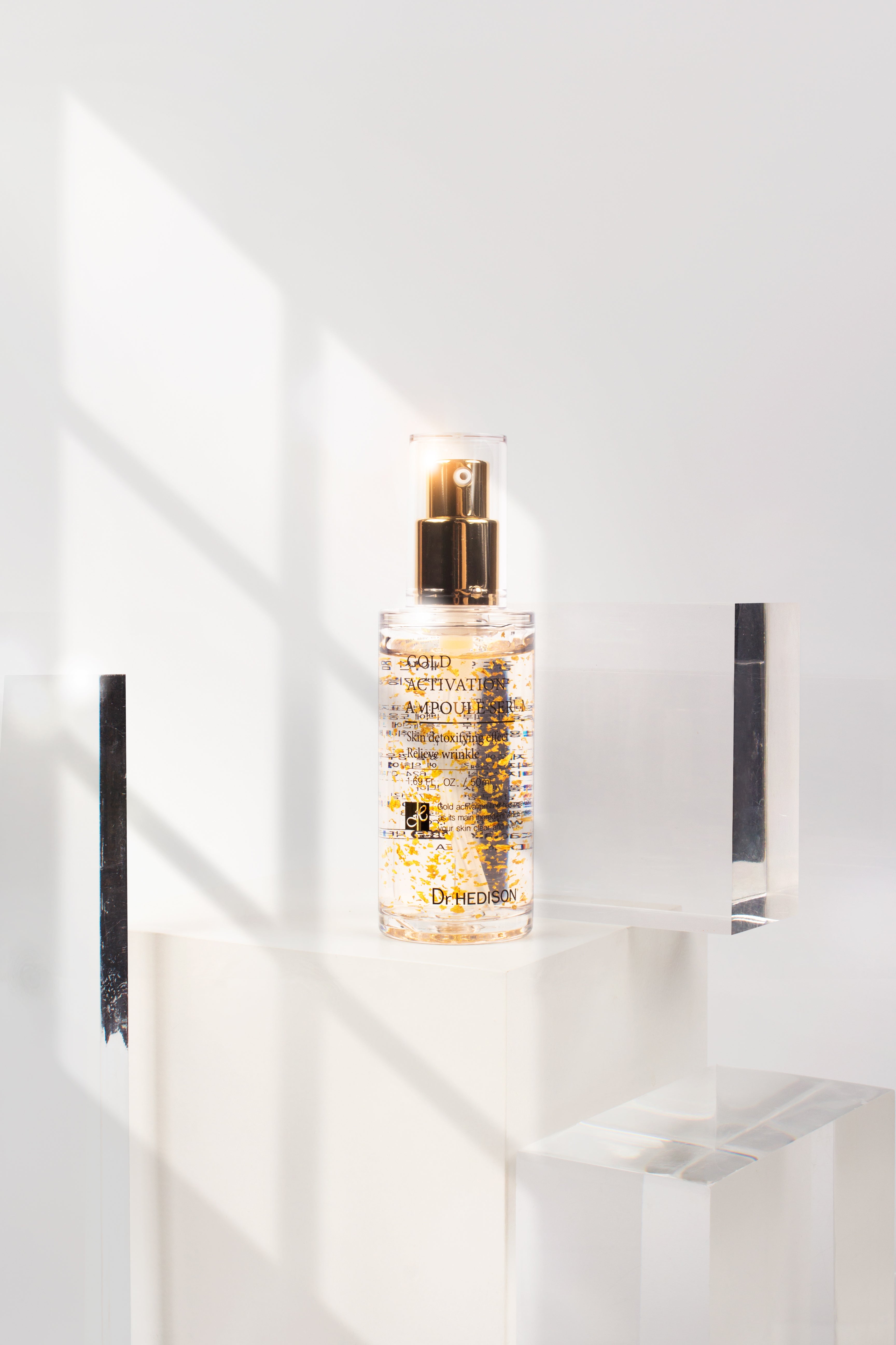 Dr. Hedison Gold Activation Ampoule Serum — 24K Altın Ampul Serum | 50 ml - Korelume