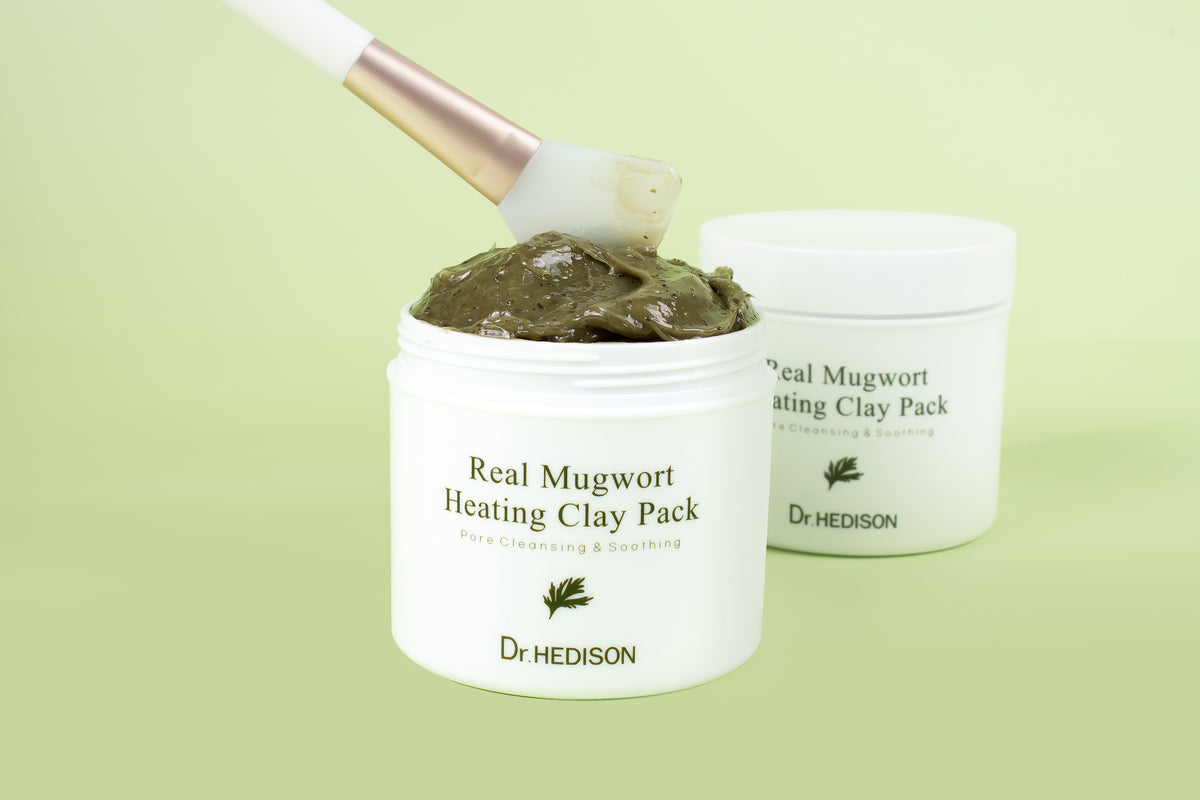 Dr. Hedison Real Mugwort Heating Clay Pack - Korelume