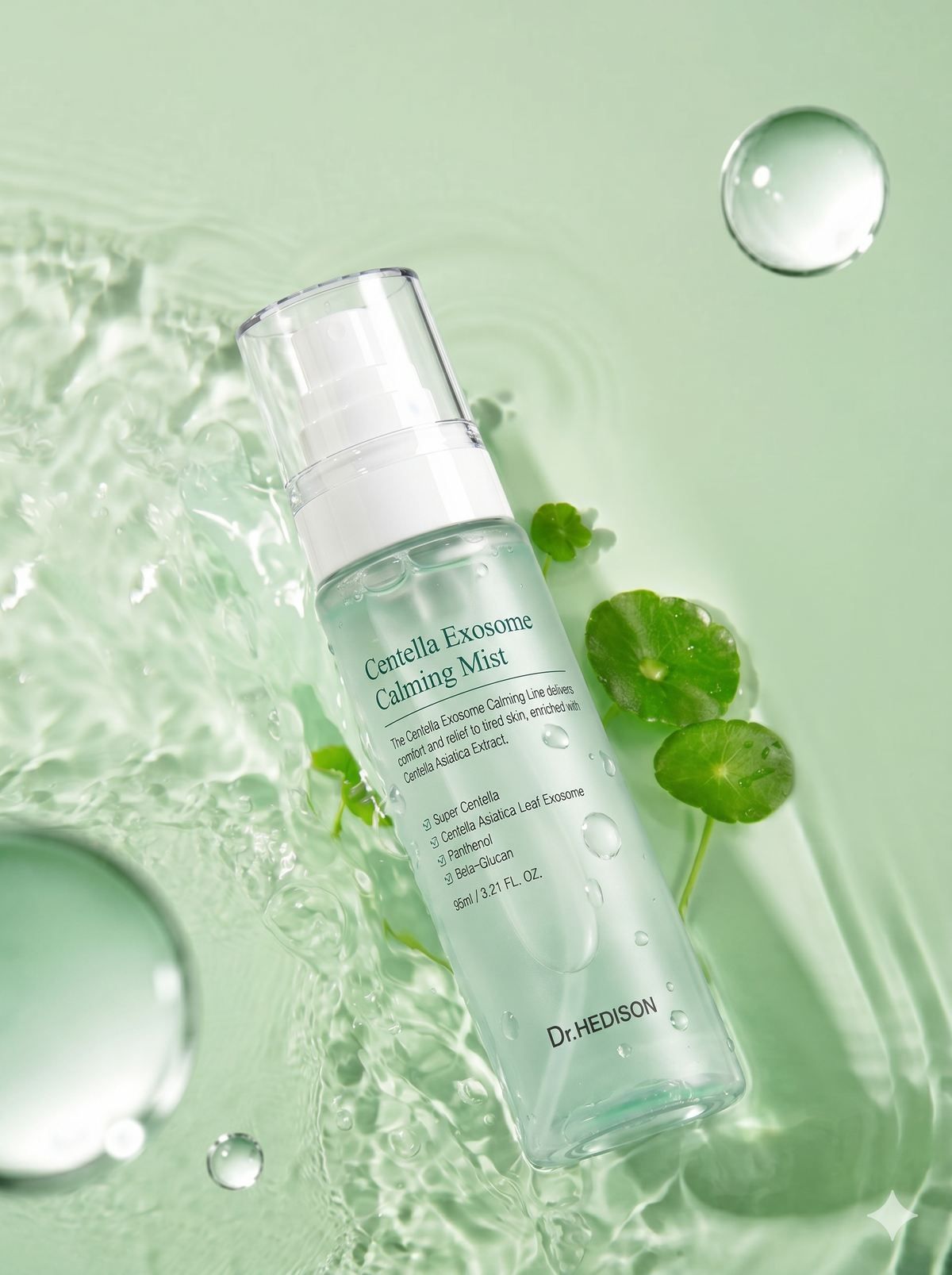 Dr. Hedison Centella Exosome Calming Mist 95 ml – Centella İçeren Yatıştırıcı ve Nemlendirici Yüz Spreyi