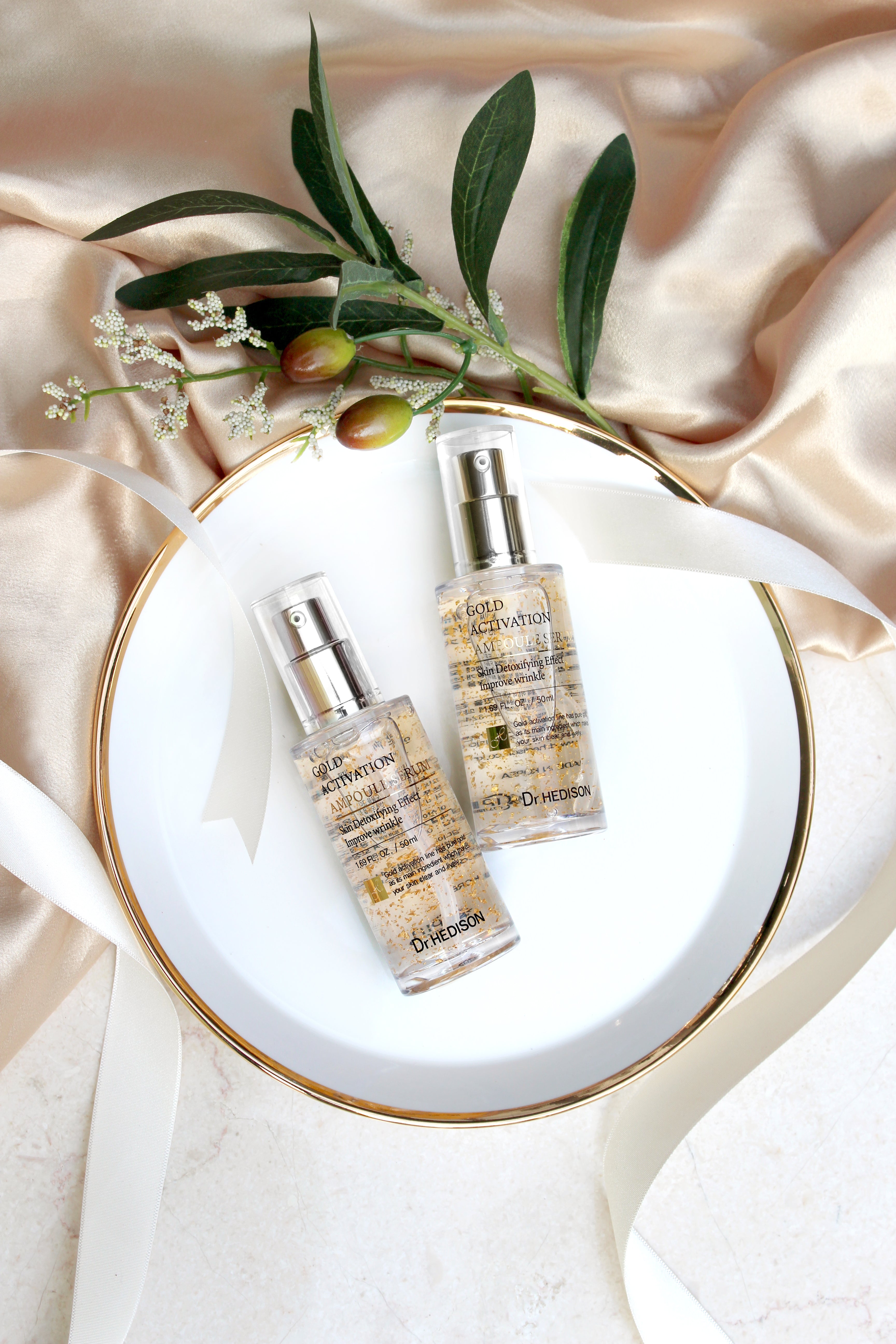 Dr. Hedison Gold Activation Ampoule Serum — 24K Altın Ampul Serum | 50 ml - Korelume