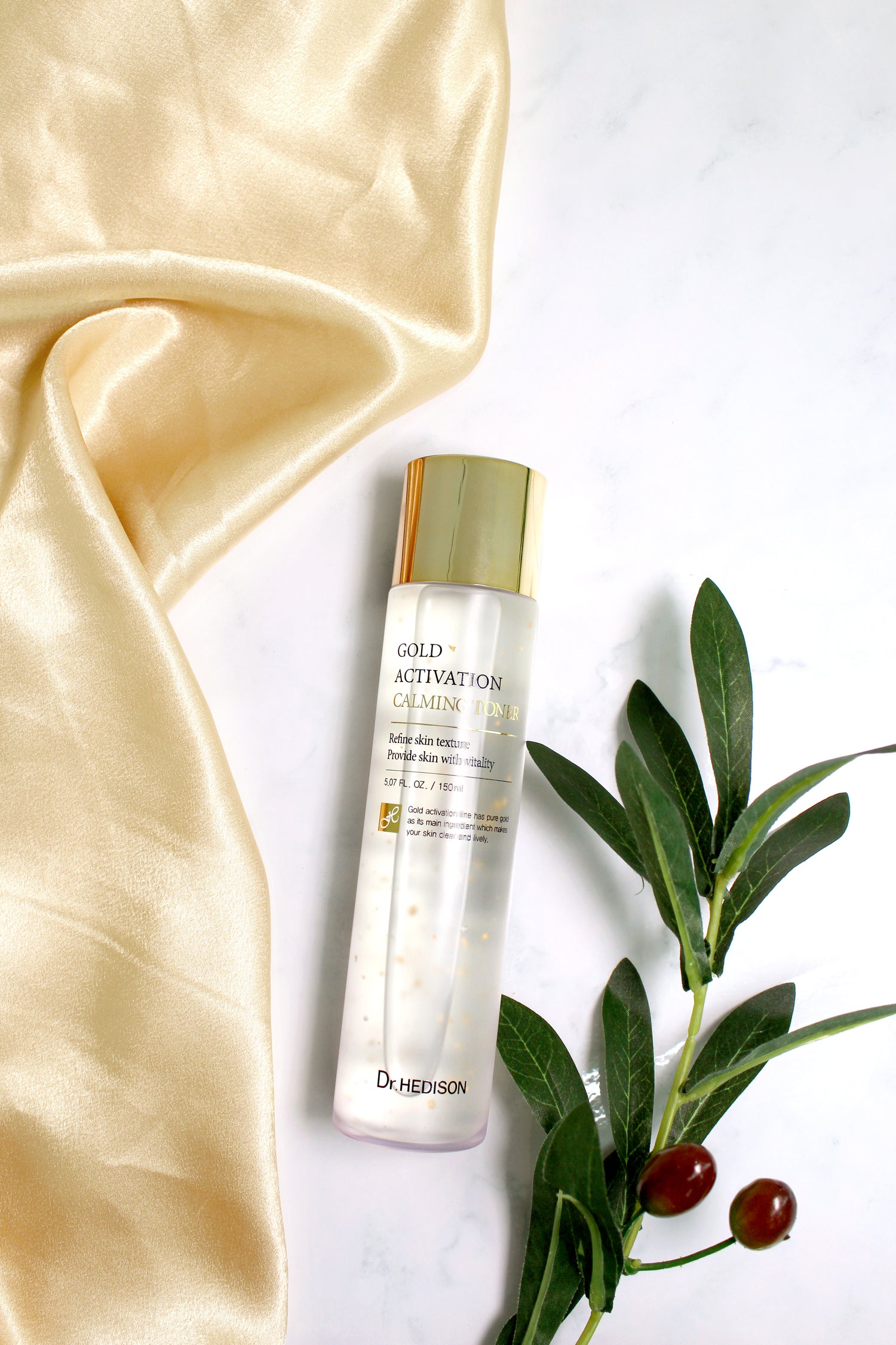 Dr. Hedison Gold Activation Calming Toner — 24K Altın Yatıştırıcı Tonik | 200 ml - Korelume