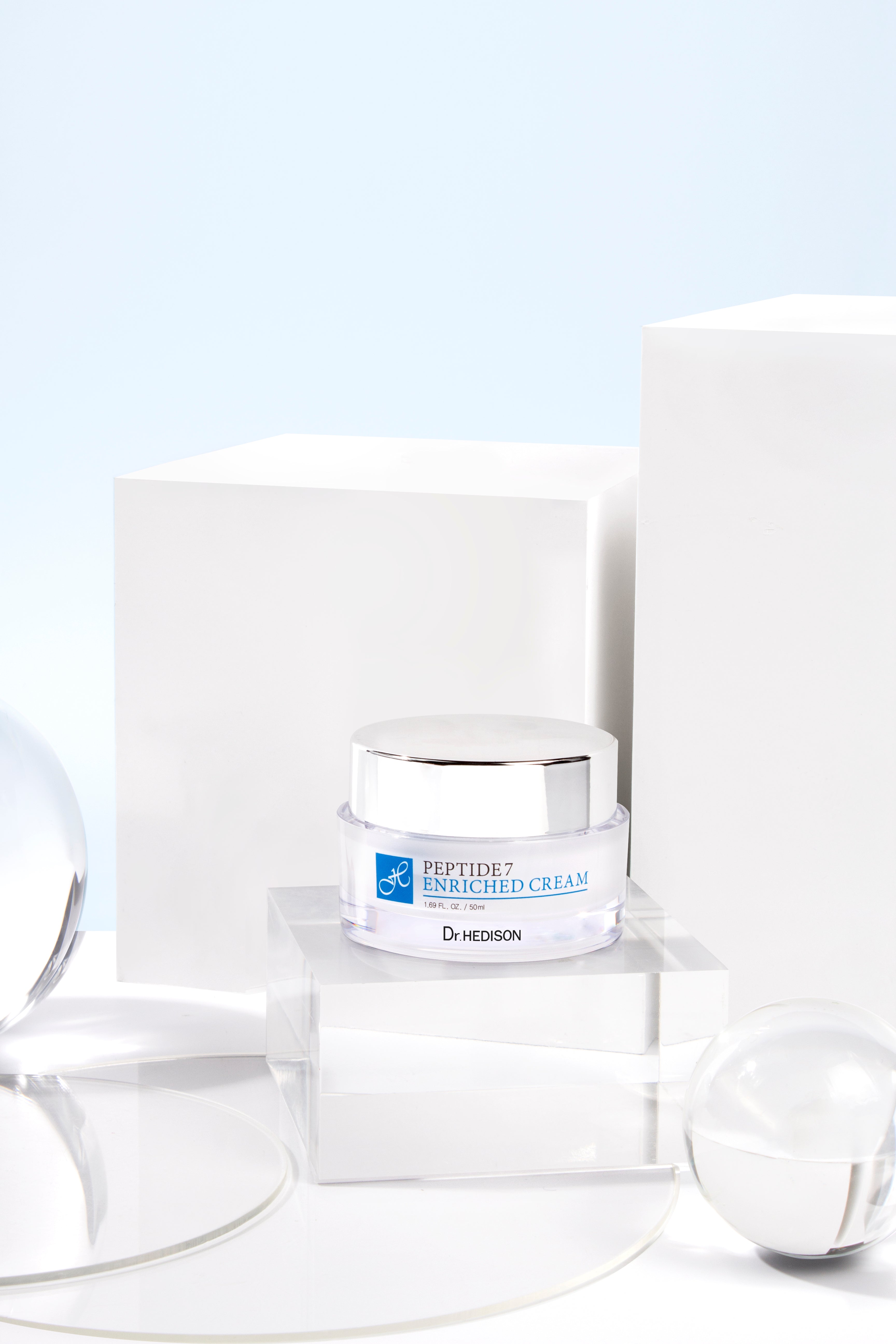 Dr. Hedison Peptide 7 Enriched Cream — Peptid Zengin Krem - Korelume