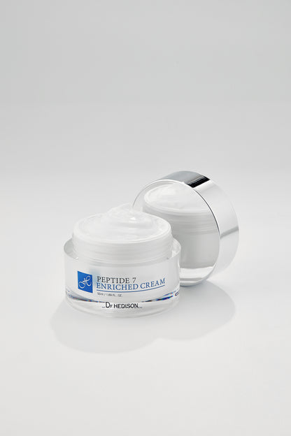Dr. Hedison Peptide 7 Enriched Cream — Peptid Zengin Krem - Korelume