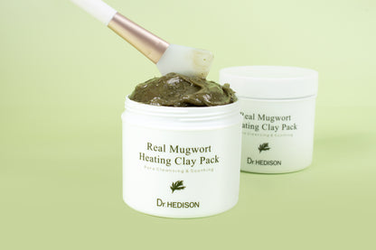 Dr. Hedison Real Mugwort Heating Clay Pack - Korelume