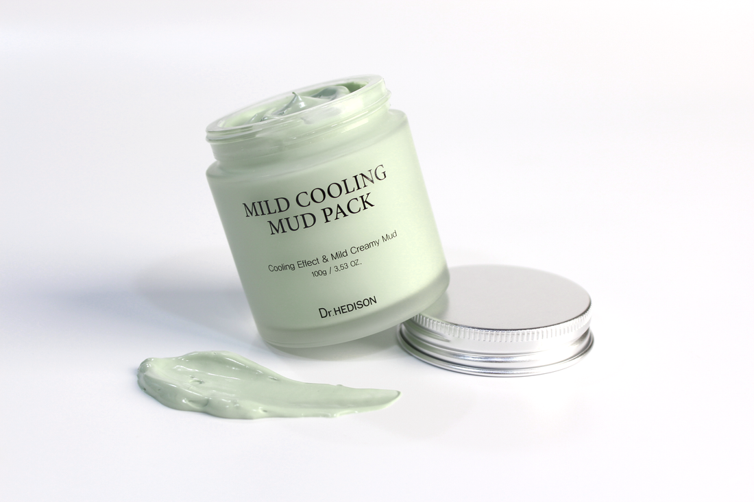 Dr. Hedison Mild Cooling Mud Pack Buzul Suyu &amp; Bentonit-Kaolin Kili Maskesi · 100 g - Korelume