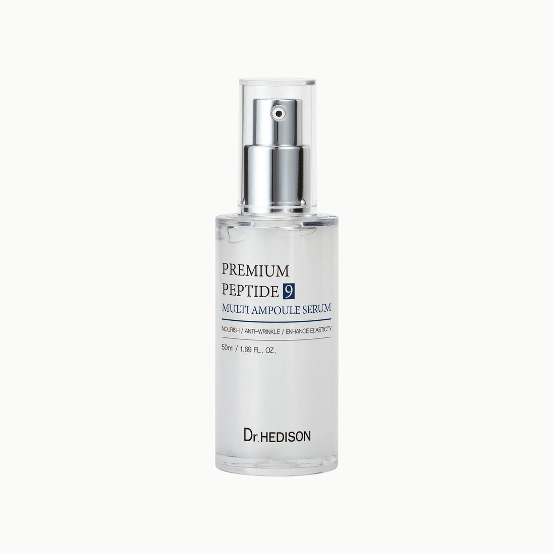 Dr. Hedison Premium Peptide 9 Multi Ampoule Serum 50 ml – 9 Peptitli Nemlendirici ve Sıkılaştırıcı Yüz Serumu